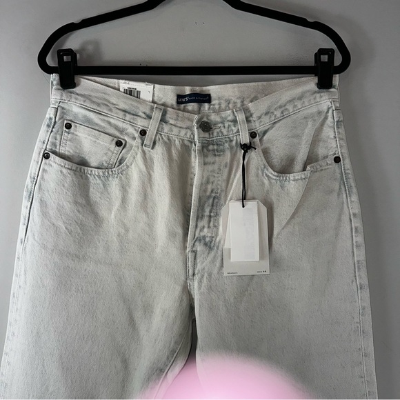 Levi’s Made & Crafted 501 Original High Rise Straight Leg Women’s Jeans Size 31 - Picture 2 of 15